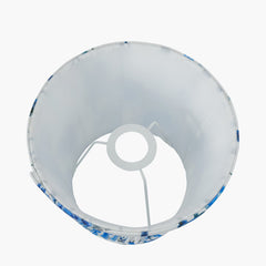 Kyoto Flower Pleated Shade Cobalt