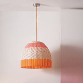 Brera Rattan Ceiling Pendant Pimento