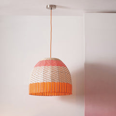 Brera Rattan Ceiling Pendant Pimento
