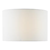 Drago Ivory Linen Drum Shade 32cm