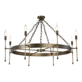 David Hunt Lighting Durrell 8 Light Pendant DUR0875