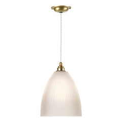David Hunt Lighting Duxford Butter Brass Pendant DUX0140