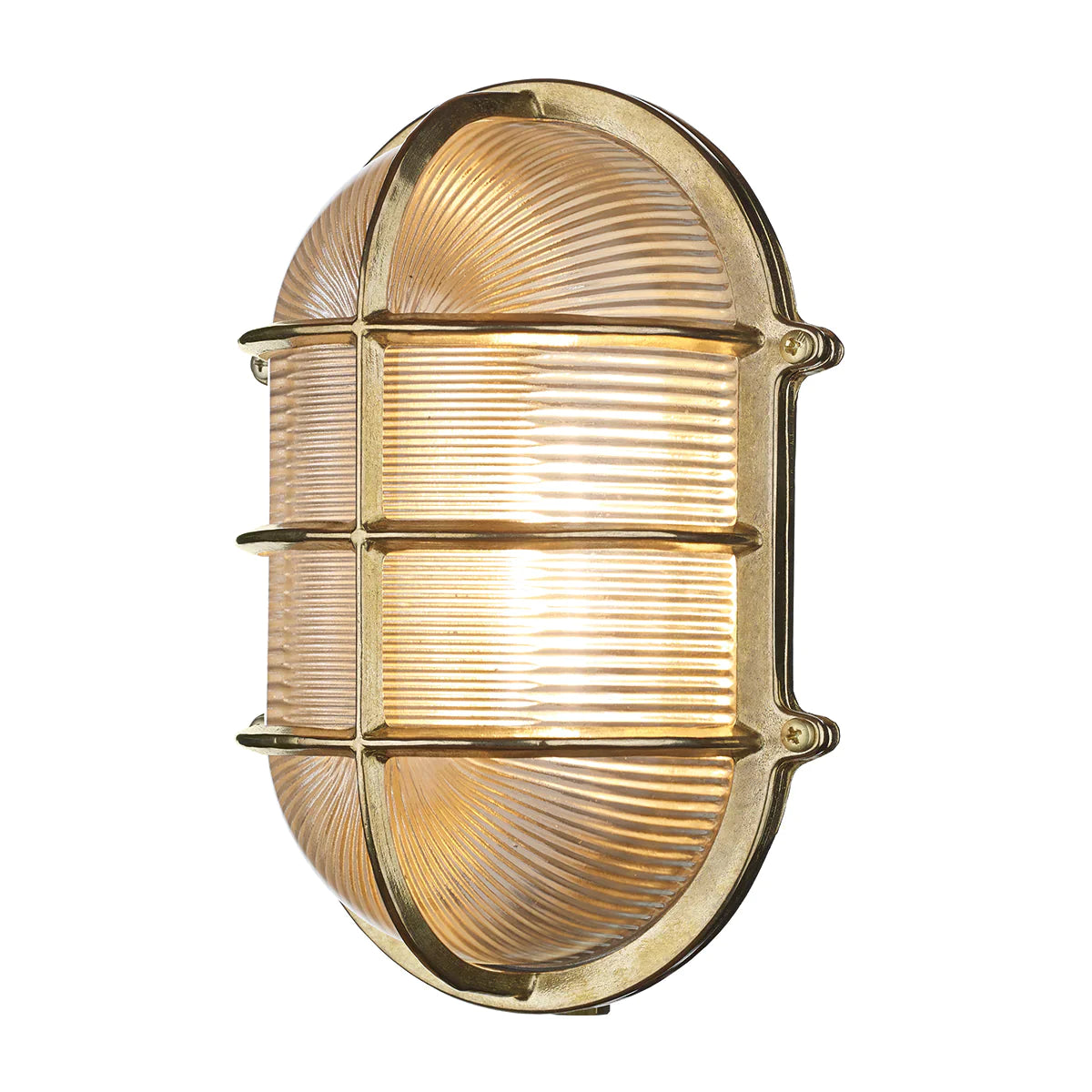 David Hunt Lighting Admiral Large Bulkhead Brass ADM2140
