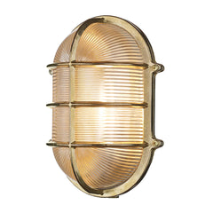 David Hunt Lighting Admiral Large Bulkhead Brass ADM2140