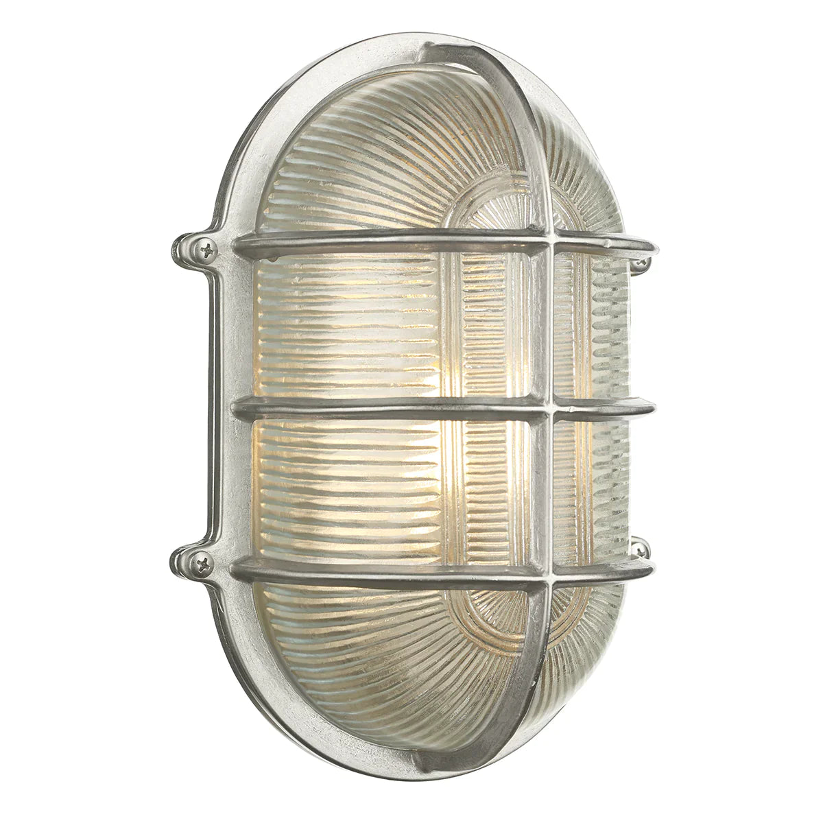 David Hunt Lighting Admiral Large Bulkhead Nickel ADM2138