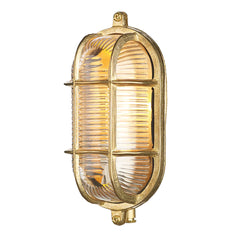 David Hunt Lighting Admiral Small Bulkhead Brass ADM5240