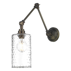 David Hunt Lighting Hoxton Wall Light Clear Glass HOX0775