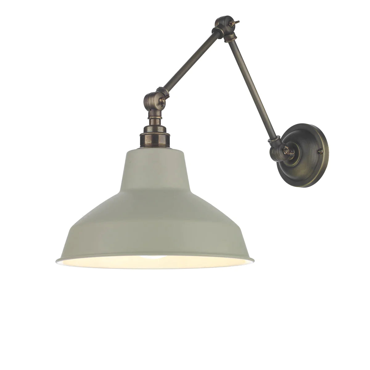 David Hunt Lighting Hoxton Wall Light Pebble Shade HOX0775