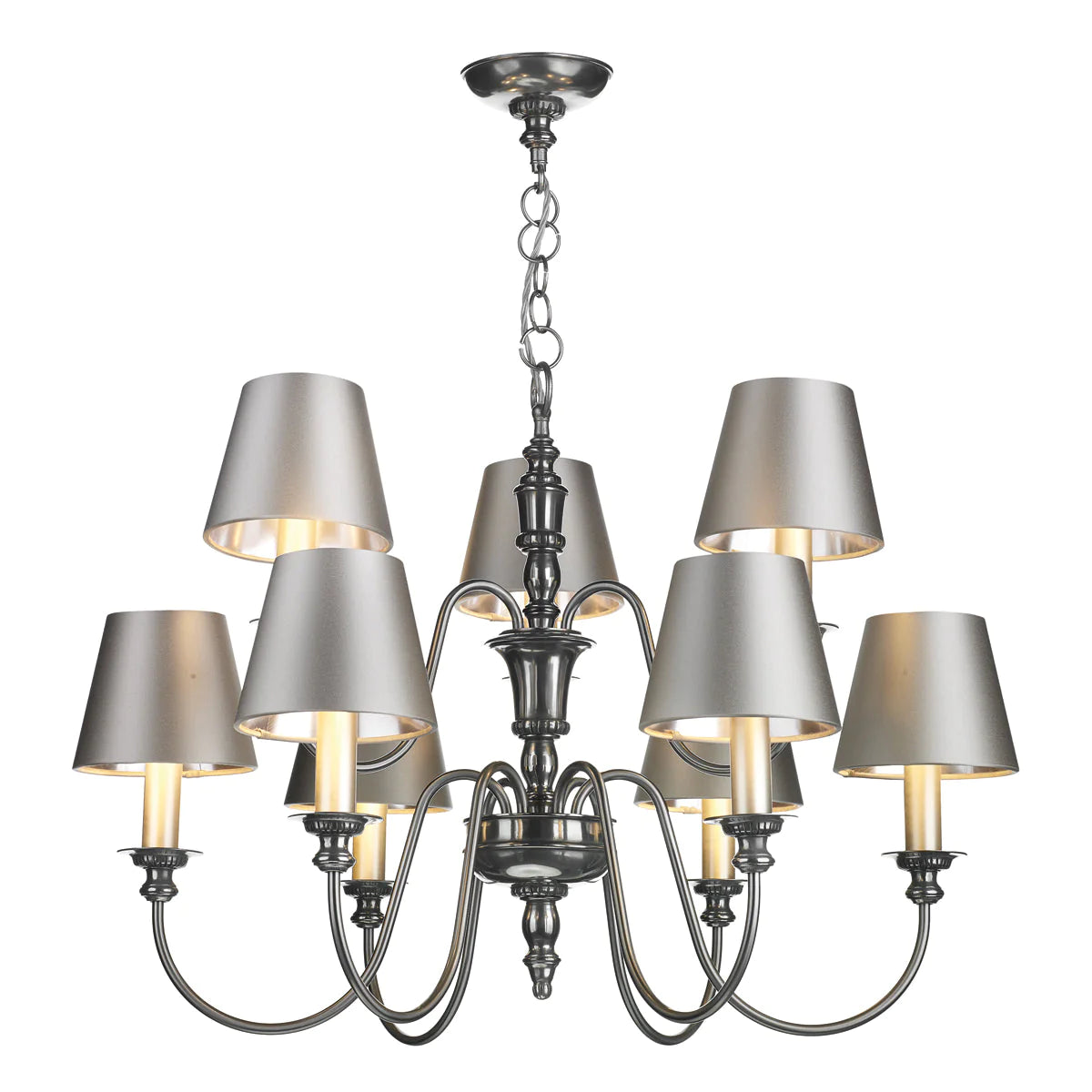David Hunt Lighting Dickens 9 Light Pewter collection