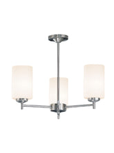 Franklite, Decima 3lt Fitting. Satin Nickel