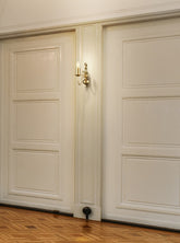 Franklite, Delft 1Lt Bracket. Polished Brass