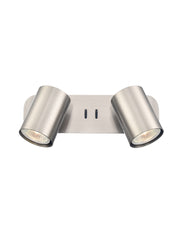 Franklite Duet 2lt Spotlight In Satin Nickel