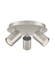 Franklie Duet 3lt Spotlight In Satin Nickel