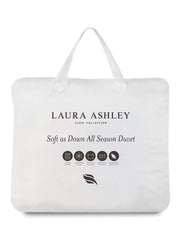 Laura Ashley White Luxury All Seasons Duvet 13.5 Tog