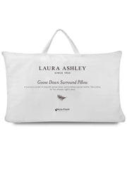 Laura Ashley White Luxury Goose Down Surround Pillow