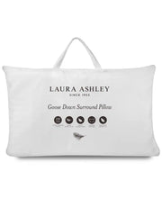 Laura Ashley White Luxury Goose Down Surround Pillow
