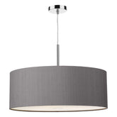 Ellington Silk Shade Ceiling Light 60cm ELL17 - The Light Company