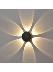 Aura Exterior 6lt LED Wall Light