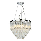 Fame 5 Light Pendant Polished Nickel