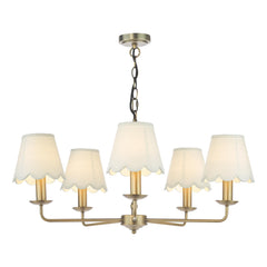 Favian 5 Light Pendant Matt Bronze Fitting Only