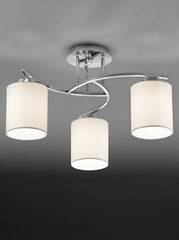 Franklite Hexx 3lt Fitting. Chrome, Down