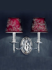 Franklite, Petrushka 2 light Bracket. Chrome