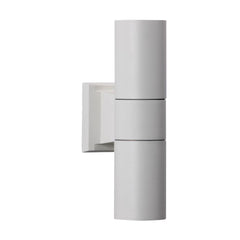 David Hunt Lighting  Falmouth Double Outdoor Wall Light In White - IP Rated
