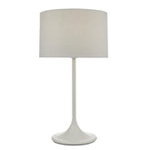 Funchal Table Lamp Matt Grey With Shade