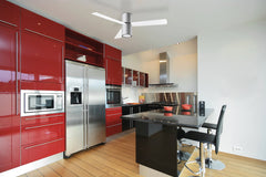 Formentera Ceiling Fan Grey / White LEDS C4 Forlight