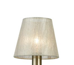 Franklite, Artemide 2 light bracket. Bronze with Shade