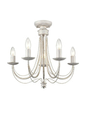 Franklite Philly 5lt Fitting White and Gold