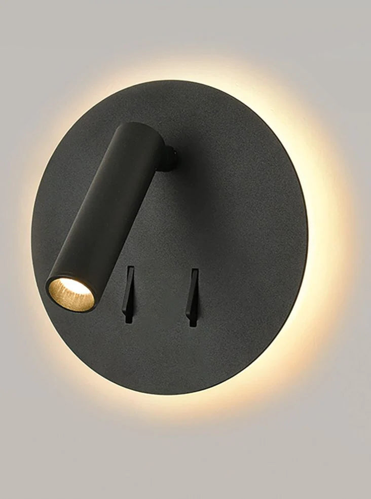 Franklite collection LED Reading Light Black
