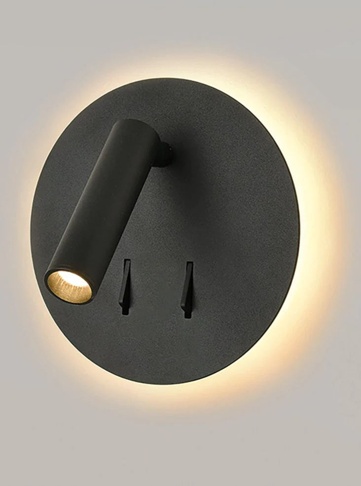 Franklite collection LED Reading Light Black