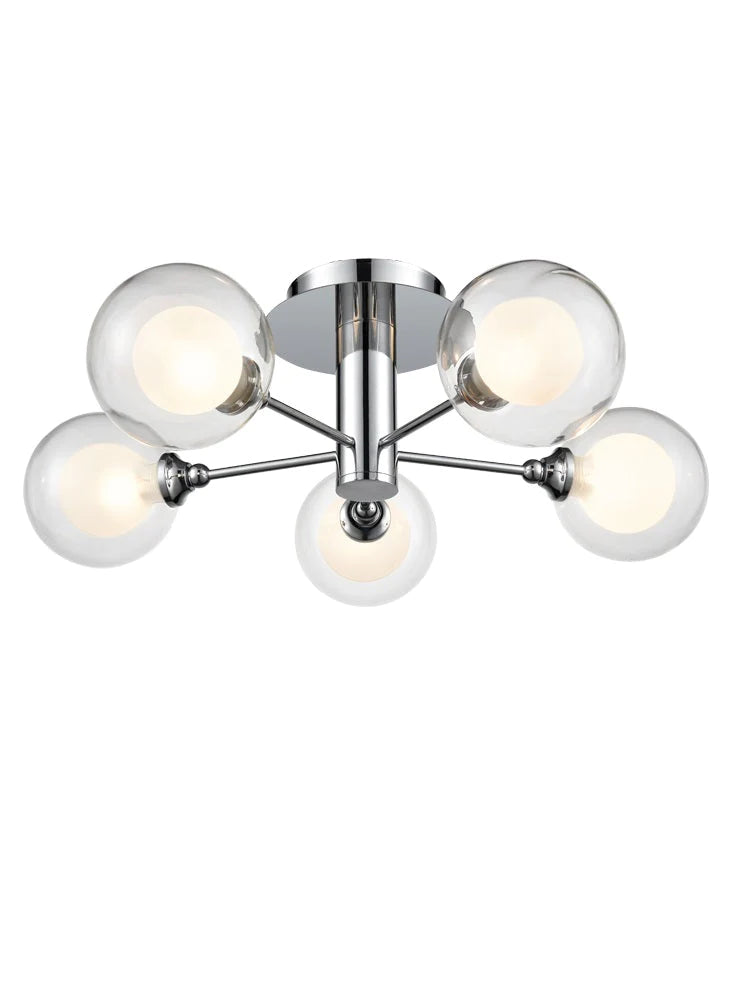 Franklite lighting Bubbles 5light Fitting