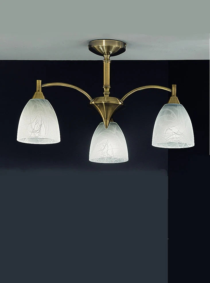 Franklite lighting collection Emmy 3lt Fitting