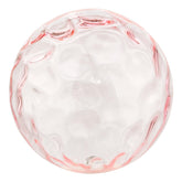 Mix & Match Pink Dimpled Glass G9 15cm