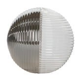 Mix & Match Smoked & Clear Ribbed Glass G9 15cm