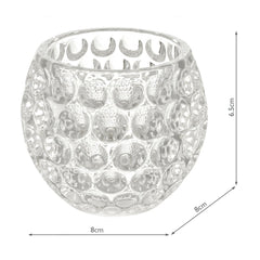 Mix & Match Dimpled Style Glass G9 8cm