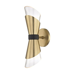 ANGIE Wall Sconce H130201-AGB/BK-CE Hudson Valley Lighting