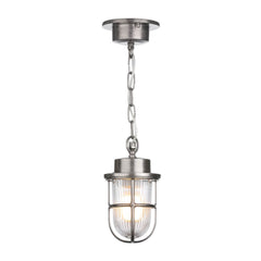 David Hunt Lighting Harbour 1 LT Pendant Nickel