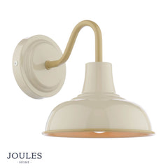Joules Hatfield Wall Light Gloss Taupe and Gloss Taupe