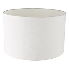 Havanna White Linen Drum Shade 46cm