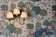 Highgrove Triple Wall Light in Antique Brass