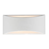 Hove 2 Light Wall Washer Plaster