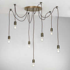 David Hunt Lighting Huckleberry 7 Light Cluster Pendant HUC3463
