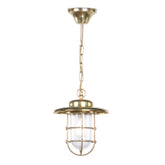 Humber Outdoor Pendant Natural Brass IP44