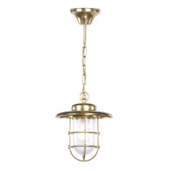 Humber Outdoor Pendant Natural Brass IP44