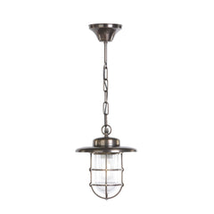 Humber Outdoor Pendant Antique Brass IP44