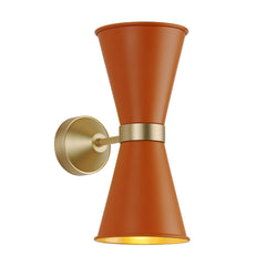 David Hunt Lighting Hyde Double Wall Light Antique Brass HYD09AB