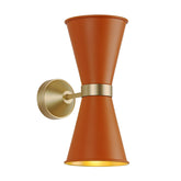 David Hunt Lighting Hyde Double Wall Light HYD0900 Butter Brass